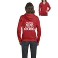 thumbnail image 1 of Artix - Women's Sweatshirt Full-Zip Pullover - Promoted to Grandma, 1 of 5