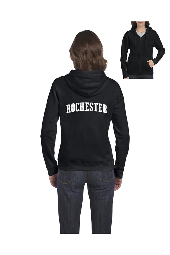 - Women's Sweatshirt Full-Zip Pullover - Rochester