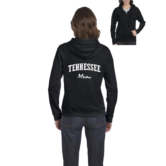Artix - Women's Sweatshirt Full-Zip Pullover - Tennessee Mom