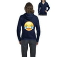 thumbnail image 1 of Artix - Women's Sweatshirt Full-Zip Pullover, up to Women Size 3XL - Emoji Laughing Tears, 1 of 5