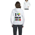 thumbnail image 1 of Artix - Women's Sweatshirt Full-Zip Pullover, up to Women Size 3XL - I Love Someone With Autism, 1 of 5