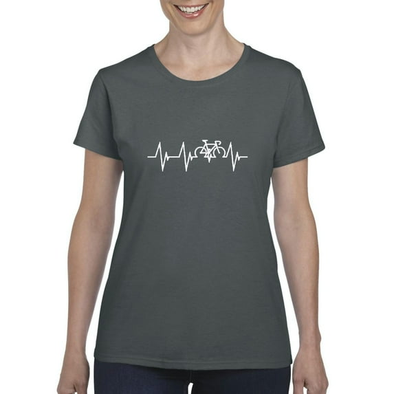 Artix - Women's T-Shirt Short Sleeve - Bicycle Heartbeat