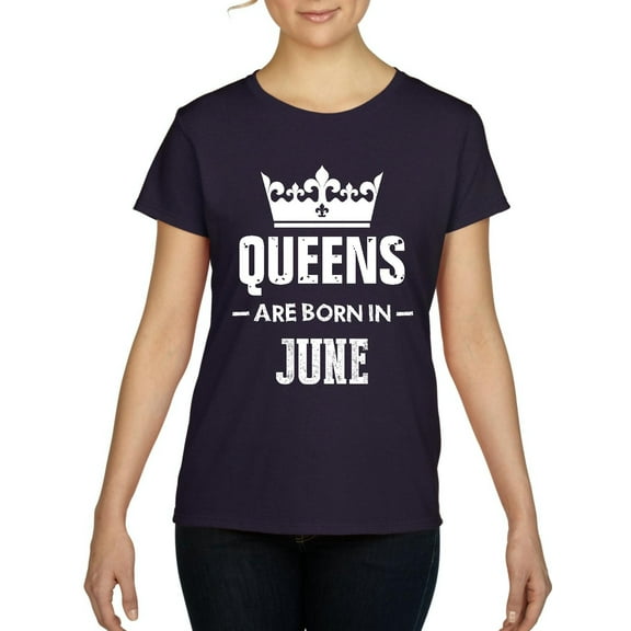 Artix - Women's T-Shirt Short Sleeve - Birthday Gift Queens Are Born in June