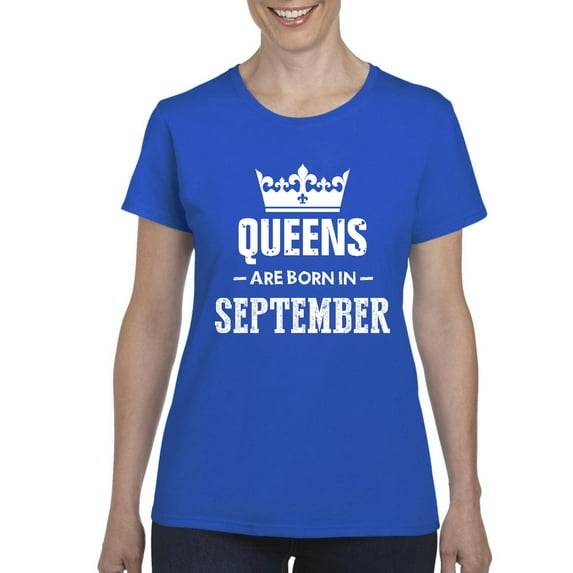 Artix - Women's T-Shirt Short Sleeve - Birthday Gift Queens Are Born in September