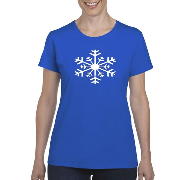 Artix - Women's T-Shirt Short Sleeve - Christmas Snowflake