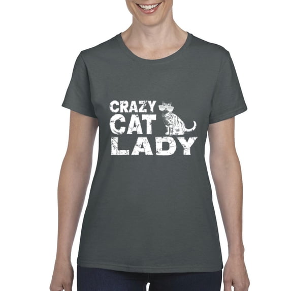 Artix - Women's T-Shirt Short Sleeve - Crazy Cat Lady
