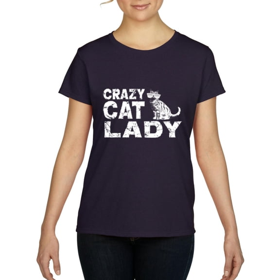 Artix - Women's T-Shirt Short Sleeve - Crazy Cat Lady