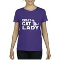 thumbnail image 1 of Artix - Women's T-Shirt Short Sleeve - Crazy Cat Lady, 1 of 5