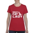 thumbnail image 1 of Artix - Women's T-Shirt Short Sleeve - Crazy Cat Lady, 1 of 5