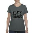 thumbnail image 1 of Artix - Women's T-Shirt Short Sleeve - Eat Sleep Hockey, 1 of 5