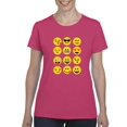 thumbnail image 1 of Artix - Women's T-Shirt Short Sleeve - Emoji Group, 1 of 5