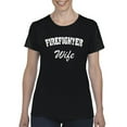 thumbnail image 1 of Artix - Women's T-Shirt Short Sleeve - Firefighter`s Wife, 1 of 5