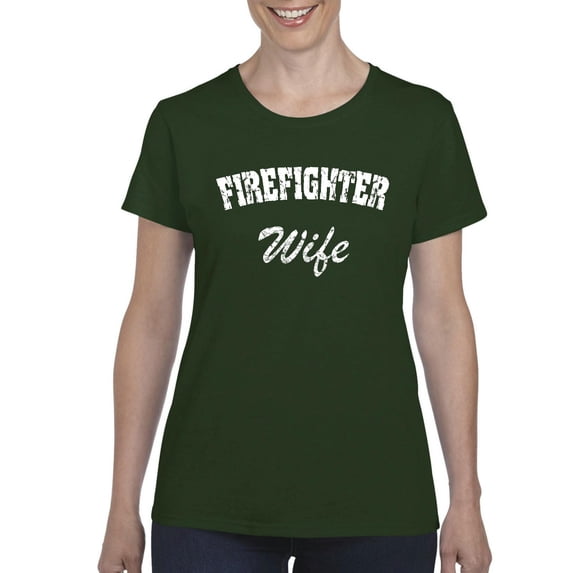 Artix - Women's T-Shirt Short Sleeve - Firefighter`s Wife