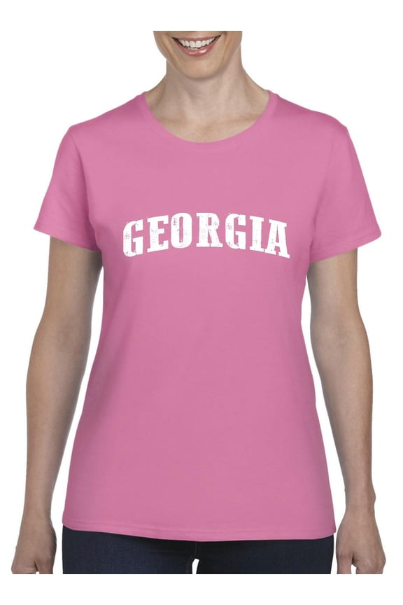 - Women's T-Shirt Short Sleeve - Georgia