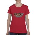 thumbnail image 1 of Artix - Women's T-Shirt Short Sleeve - Horses Herd, 1 of 5