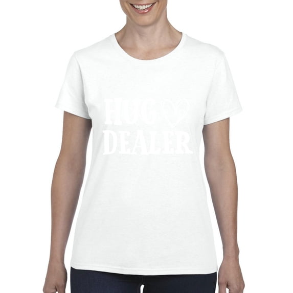 Artix - Women's T-Shirt Short Sleeve - Hug Dealer w Heart