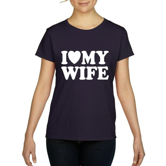 Artix - Women's T-Shirt Short Sleeve - I Love My Wife