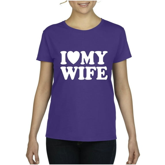 Artix - Women's T-Shirt Short Sleeve - I Love My Wife