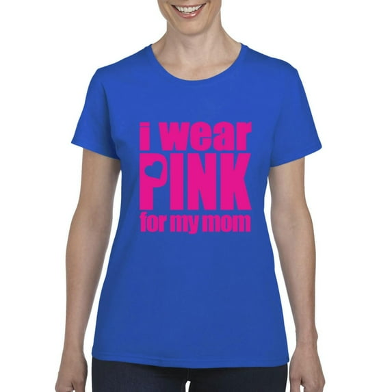 Artix - Women's T-Shirt Short Sleeve - I Wear Pink For My Mom