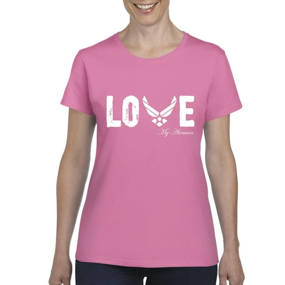 Artix - Women's T-Shirt Short Sleeve - Love My Airman