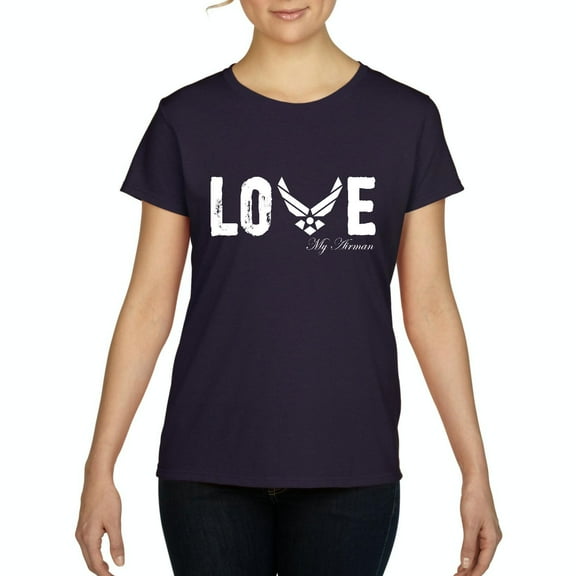 Artix - Women's T-Shirt Short Sleeve - Love My Airman