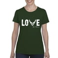 thumbnail image 1 of Artix - Women's T-Shirt Short Sleeve - Love My Airman, 1 of 5