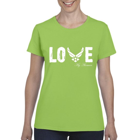 Artix - Women's T-Shirt Short Sleeve - Love My Airman
