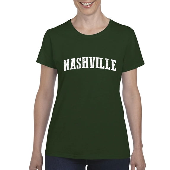 Artix - Women's T-Shirt Short Sleeve - Nashville Tennessee Flag