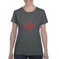 thumbnail image 1 of Artix - Women's T-Shirt Short Sleeve - Ohio Map, 1 of 5