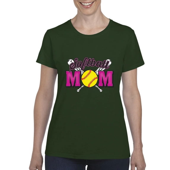Artix - Women's T-Shirt Short Sleeve - Softball Mom