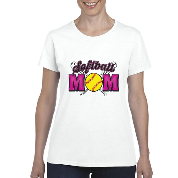 Artix - Women's T-Shirt Short Sleeve - Softball Mom