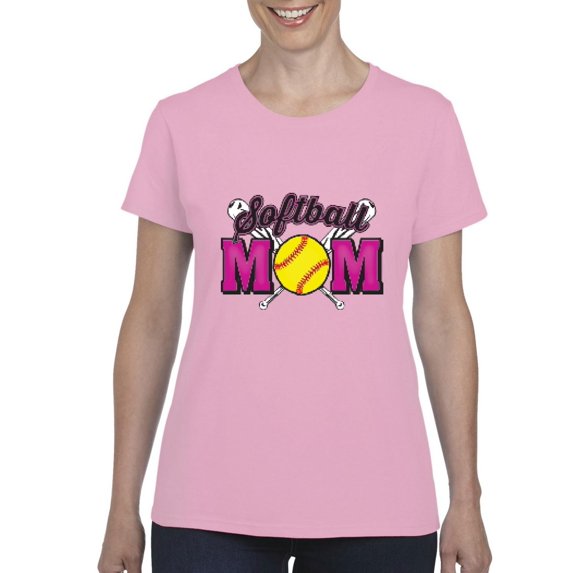 Artix - Women's T-Shirt Short Sleeve - Softball Mom
