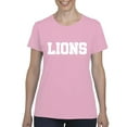 thumbnail image 1 of Artix - Women's T-Shirt Short Sleeve, up to Women Size 3XL - Lions, 1 of 5