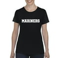 thumbnail image 1 of Artix - Women's T-Shirt Short Sleeve, up to Women Size 3XL - Mariners, 1 of 5