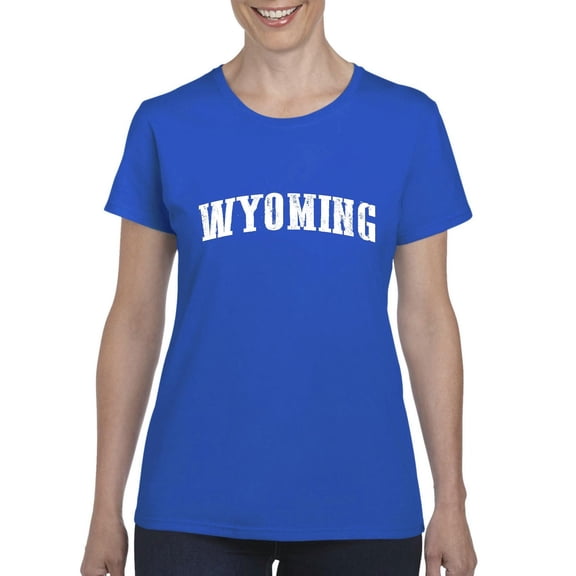 Artix - Women's T-Shirt Short Sleeve, up to Women Size 3XL - Wyoming Cheyenne