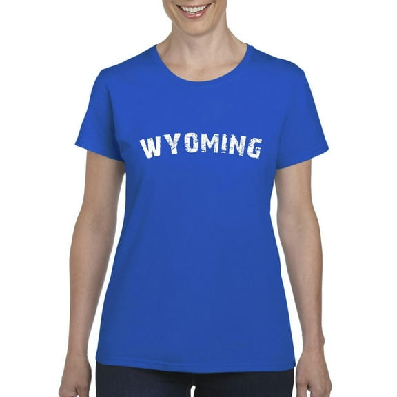 Artix - Women's T-Shirt Short Sleeve, up to Women Size 3XL - Wyoming