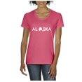 thumbnail image 1 of Artix - Women's T-Shirt V-Neck Short Sleeve - Alaska, 1 of 5