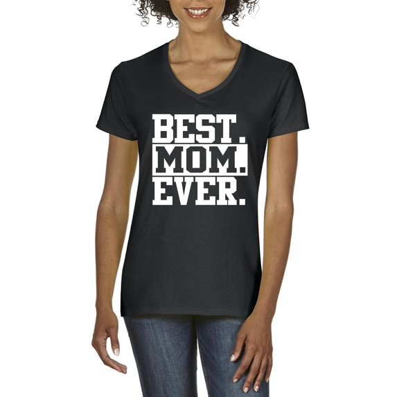 Artix - Women's T-Shirt V-Neck Short Sleeve - Best Mom