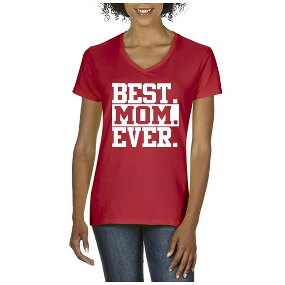 Artix - Women's T-Shirt V-Neck Short Sleeve - Best Mom