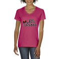 thumbnail image 1 of Artix - Women's T-Shirt V-Neck Short Sleeve - Big Sister, 1 of 5