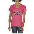 thumbnail image 1 of Artix - Women's T-Shirt V-Neck Short Sleeve - Big Sister, 1 of 5