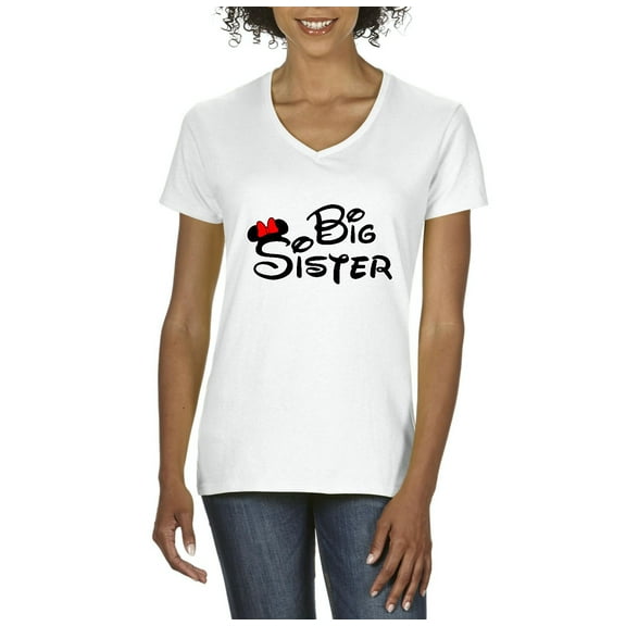 Artix - Women's T-Shirt V-Neck Short Sleeve - Big Sister