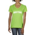 thumbnail image 1 of Artix - Women's T-Shirt V-Neck Short Sleeve - Boston, 1 of 5