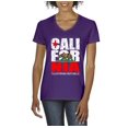 thumbnail image 1 of Artix - Women's T-Shirt V-Neck Short Sleeve - California Cali, 1 of 5