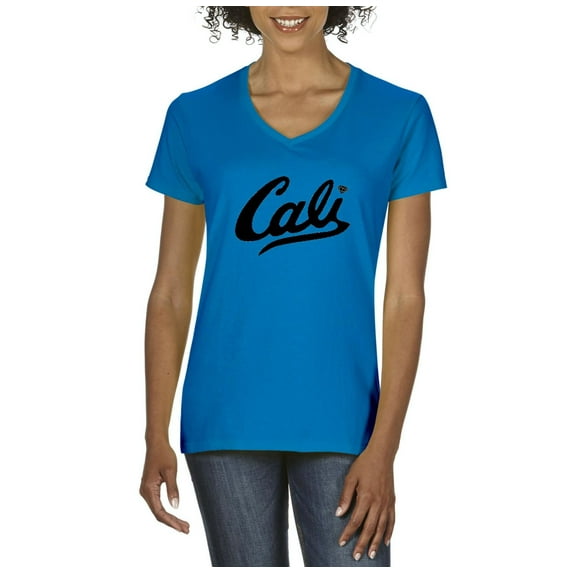 Artix - Women's T-Shirt V-Neck Short Sleeve - California Cali