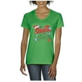 thumbnail image 1 of Artix - Women's T-Shirt V-Neck Short Sleeve - Christmas Dear Santa, 1 of 5