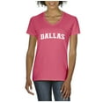 thumbnail image 1 of Artix - Women's T-Shirt V-Neck Short Sleeve - Dallas, 1 of 5