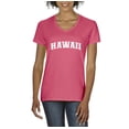 thumbnail image 1 of Artix - Women's T-Shirt V-Neck Short Sleeve - Hawaii, 1 of 5