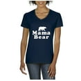 thumbnail image 1 of Artix - Women's T-Shirt V-Neck Short Sleeve - Mama Bear, 1 of 5