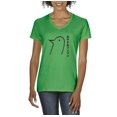 thumbnail image 1 of Artix - Women's T-Shirt V-Neck Short Sleeve - Oyasumi Punpun, 1 of 5